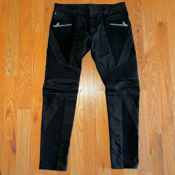 Balmain Limited Edition Runway Black Jeans 🔥🔥🔥 - Picture 1 of 5